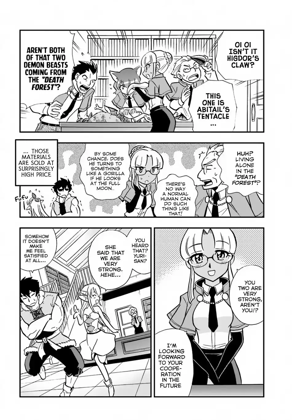 Mahou? Sonna Koto Yori Kinniku da! Chapter 3 11